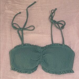 Hollister Olive Bandeau Top